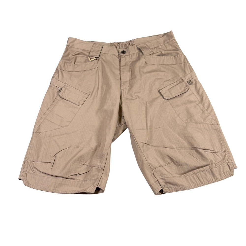 Mens Size‎ 36 Tactical Shorts Tan Ripstop Cargo Utility Gorpcore Hiking Work